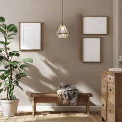 Pakabinamas šviestuvas Norah E14 1x MAX 40W (Aukso)