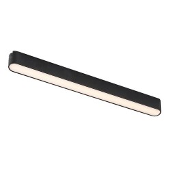 LiTrack magnetinės sistemos šviestuvas Line07W 3000K Šilta balta (Juoda)