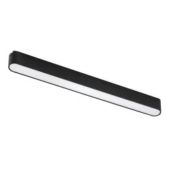 LiTrack magnetinės sistemos šviestuvas Line07W 3000K Šilta balta (Juoda)