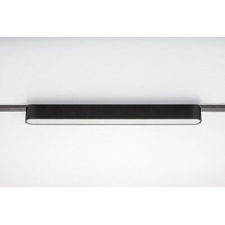 LiTrack magnetinės sistemos šviestuvas Line07W 3000K Šilta balta (Juoda)