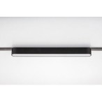 LiTrack magnetinės sistemos šviestuvas Line07W 3000K Šilta balta (Juoda)