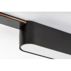 LiTrack magnetinės sistemos šviestuvas Line07W 3000K Šilta balta (Juoda)