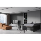 LiTrack magnetinės sistemos šviestuvas Line07W 3000K Šilta balta (Juoda)