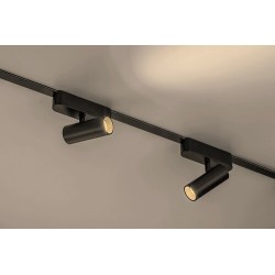 LiTrack magnetinės sistemos šviestuvas Spot01W 3000K Šilta balta (Juoda)