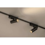 LiTrack magnetinės sistemos šviestuvas Spot01W 3000K Šilta balta (Juoda)