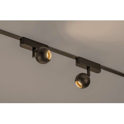 LiTrack magnetinės sistemos šviestuvas Spot07W 3000K Šilta balta (Juoda)
