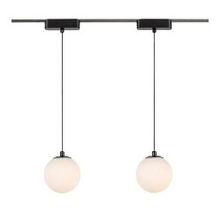 LiTrack magnetinės sistemos šviestuvas Pend.01W 3000K Šilta balta (Juoda)