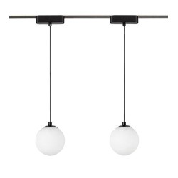 LiTrack magnetinės sistemos šviestuvas Pend.01W 3000K Šilta balta (Juoda)