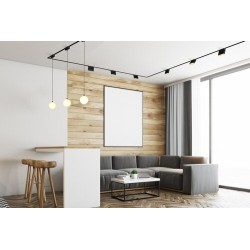 LiTrack magnetinės sistemos šviestuvas Pend.01W 3000K Šilta balta (Juoda)