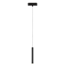 LiTrack magnetinės sistemos šviestuvas Pend.04W 3000K Šilta balta (Juoda)