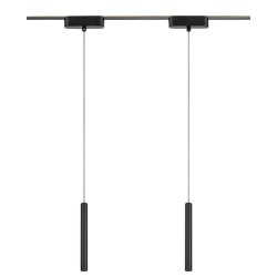 LiTrack magnetinės sistemos šviestuvas Pend.04W 3000K Šilta balta (Juoda)