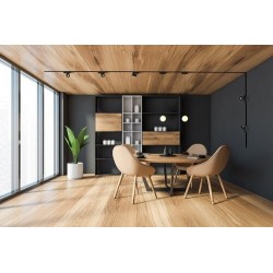LiTrack magnetinės sistemos šviestuvas Line14N 4000K Neutrali balta (Juoda)