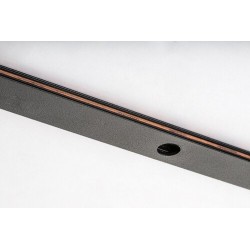 LiTrack magnetinės sistemos bėgelis Rail 1 metras 24V (Juoda)