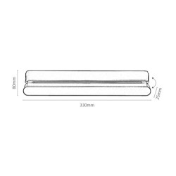 LiTrack magnetinės sistemos šviestuvas Line18V 2700-5500K CCT keičiama balta spalva (Juoda)