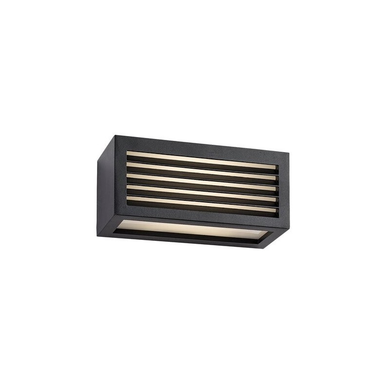 Sieninis lauko šviestuvas Lublin LED 10W 4000K Neutrali balta (Juoda)