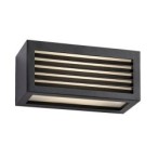 Sieninis lauko šviestuvas Lublin LED 10W 4000K Neutrali balta (Juoda)