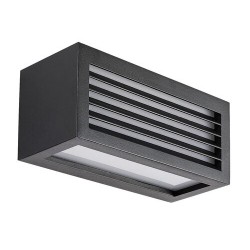 Sieninis lauko šviestuvas Lublin LED 10W 4000K Neutrali balta (Juoda)