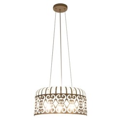 Pakabinamas šviestuvas Alessandra E27 3x MAX 60W (Matinė Balta)