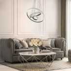 Pakabinamas šviestuvas Avalon LED 75W 4000K Neutrali balta (Braižyto Aliuminio)