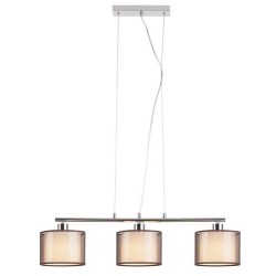 Pakabinamas šviestuvas Anastasia E27 3x MAX 60W (Chromo)