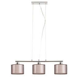 Pakabinamas šviestuvas Anastasia E27 3x MAX 60W (Chromo)