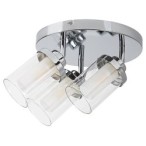 Lubinis šviestuvas Aviva G9 3X MAX 28W (Chromo)