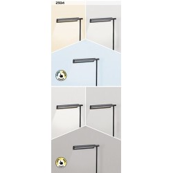 Stalinis šviestuvas Horus LED 7W 3000, 4000, 6500K CCT keičiama balta spalva (Juoda)