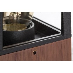 Sieninis lauko šviestuvas Wales E27 1x MAX 60W (Ąžuolo)