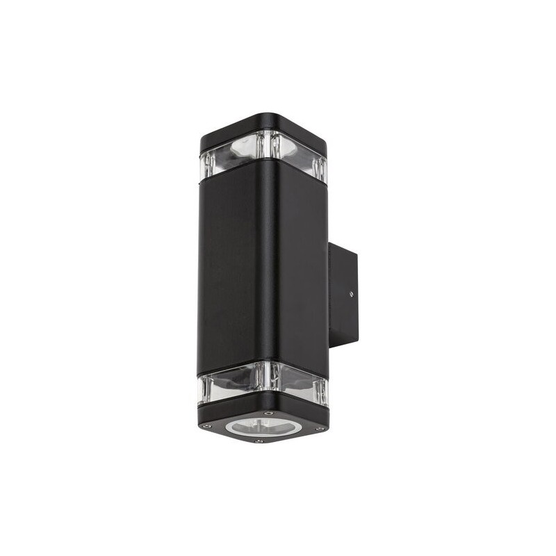 Sieninis lauko šviestuvas Sintra GU10 2x MAX 25W (Matinė Juoda)