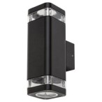 Sieninis lauko šviestuvas Sintra GU10 2x MAX 25W (Matinė Juoda)