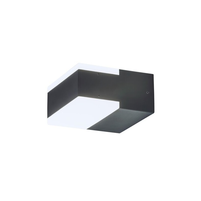 Sieninis lauko šviestuvas Bona LED 2x 4.5W 4000K Neutrali balta (Antracito)