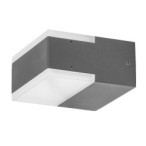Sieninis lauko šviestuvas Bona LED 2x 4.5W 4000K Neutrali balta (Antracito)