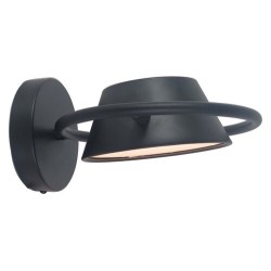 Sieninis šviestuvas Odiss LED 6W 3000K Šilta balta (Juoda)