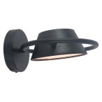 Sieninis šviestuvas Odiss LED 6W 3000K Šilta balta (Juoda)