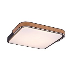 Lubinis šviestuvas Arild LED 48W 3000, 4000, 6500K CCT keičiama balta spalva (Matinė Juoda)