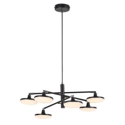 Pakabinamas šviestuvas Madi LED 24W 3000K Šilta balta (Matinė Juoda)