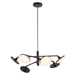 Pakabinamas šviestuvas Madi LED 24W 3000K Šilta balta (Matinė Juoda)