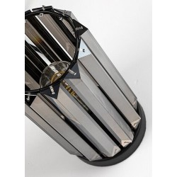 Stalinis šviestuvas Veness E27 1x MAX 40W (Matinė Juoda)