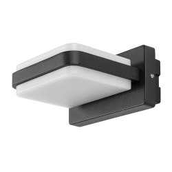 Sieninis lauko šviestuvas Gendt LED 12W 3000K Šilta balta (Juoda)