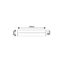 Baldinis šviestuvas Band2 LED 7W 4000K Neutrali balta (Juoda)