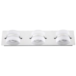 Sieninis šviestuvas Tony LED 3x 5W 4000K Neutrali balta (Chromo)