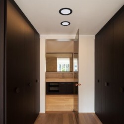 LED panelė Shaun2 LED 18W 4000K Neutrali balta (Juoda)