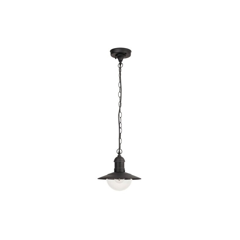 Pakabinamas lauko šviestuvas Oslo E27 1x MAX 60W (Juoda)