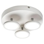 Lubinis šviestuvas Elsa LED 3x 6W 4000K Neutrali balta (Matinė Balta)
