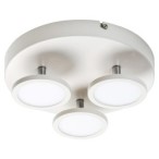 Lubinis šviestuvas Elsa LED 3x 6W 4000K Neutrali balta (Matinė Balta)