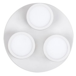 Lubinis šviestuvas Elsa LED 3x 6W 4000K Neutrali balta (Matinė Balta)