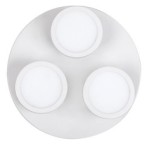 Lubinis šviestuvas Elsa LED 3x 6W 4000K Neutrali balta (Matinė Balta)