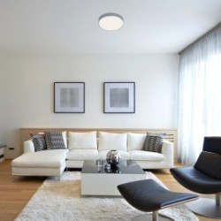 Lubinis šviestuvas Tesia LED 36W 4000K Neutrali balta (Sidabro)