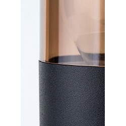 Sieninis lauko šviestuvas Teplice E27 1x MAX 12W (Matinė Juoda)