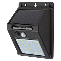 Saulės energija įkraunamas šviestuvas Ostrava LED 1.3W 4000K Neutrali balta (Juoda)